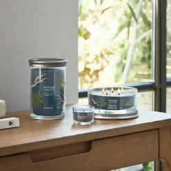 Yankee Candle Bayside Cedar Signature Multi-Wick Tumbler Candle -gifts shop bayside cedar signature collection lifestyle 4