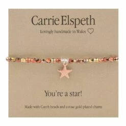 Carrie Elspeth You're A Star Sentiment Bracelet
