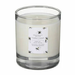 Toasted Crumpet ‘Amber And Sweet Honey’ Glass Jar Candle -gifts shop bc04 toasted crumpet amber sweet honey glass jar candle 2 1