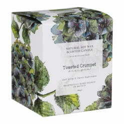 Toasted Crumpet ‘Earl Grey & Sweet Hydrangea’ Glass Jar Candle 11 Toasted Crumpet ‘Earl Grey & Sweet Hydrangea’ Glass Jar Candle -gifts shop bc25 toasted crumpet earl grey sweet hydrangea glass jar candle 3 1