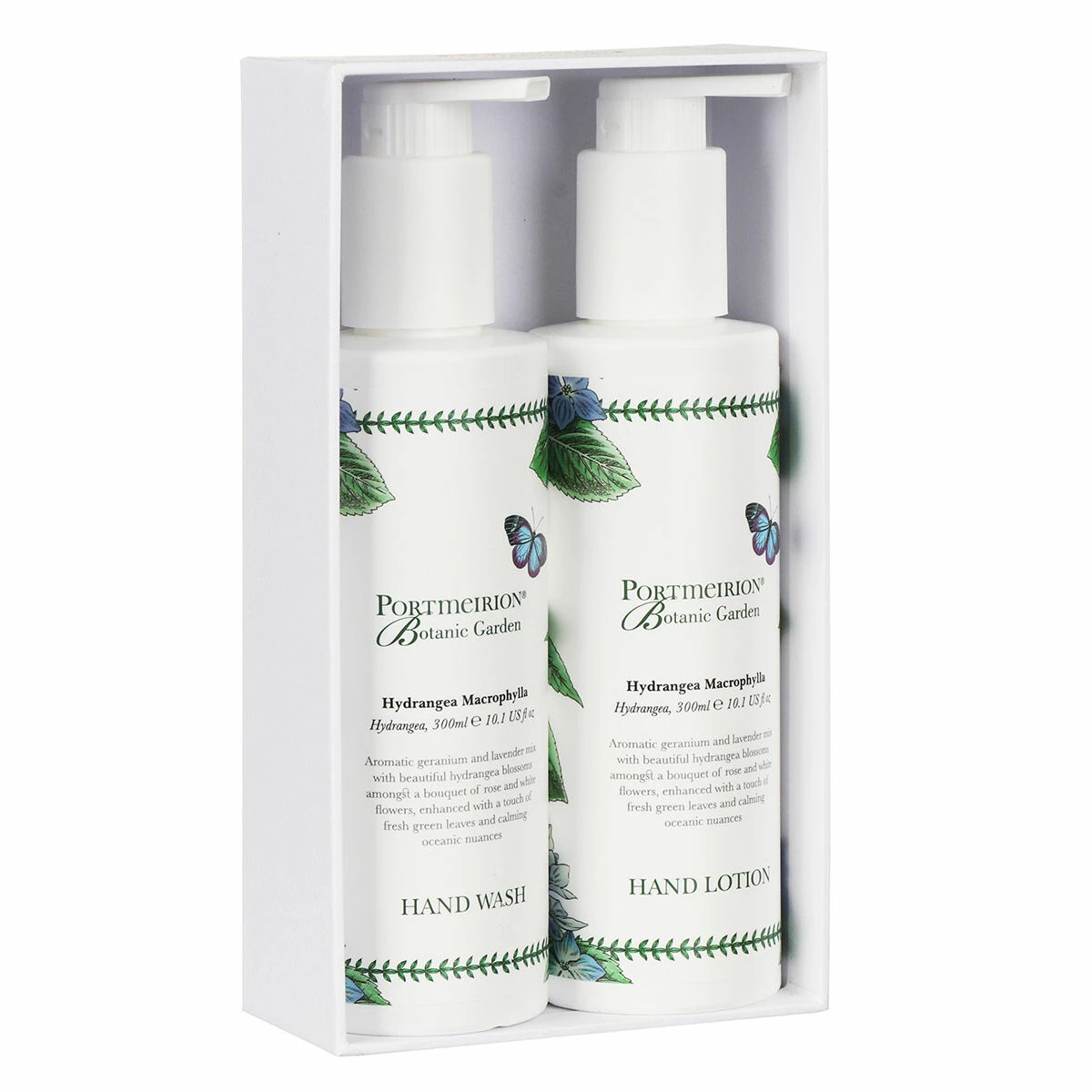 Botanic Garden Hydrangea Hand Wash & Lotion Gift Set 2 Botanic Garden Hydrangea Hand Wash & Lotion Gift Set - Image 2