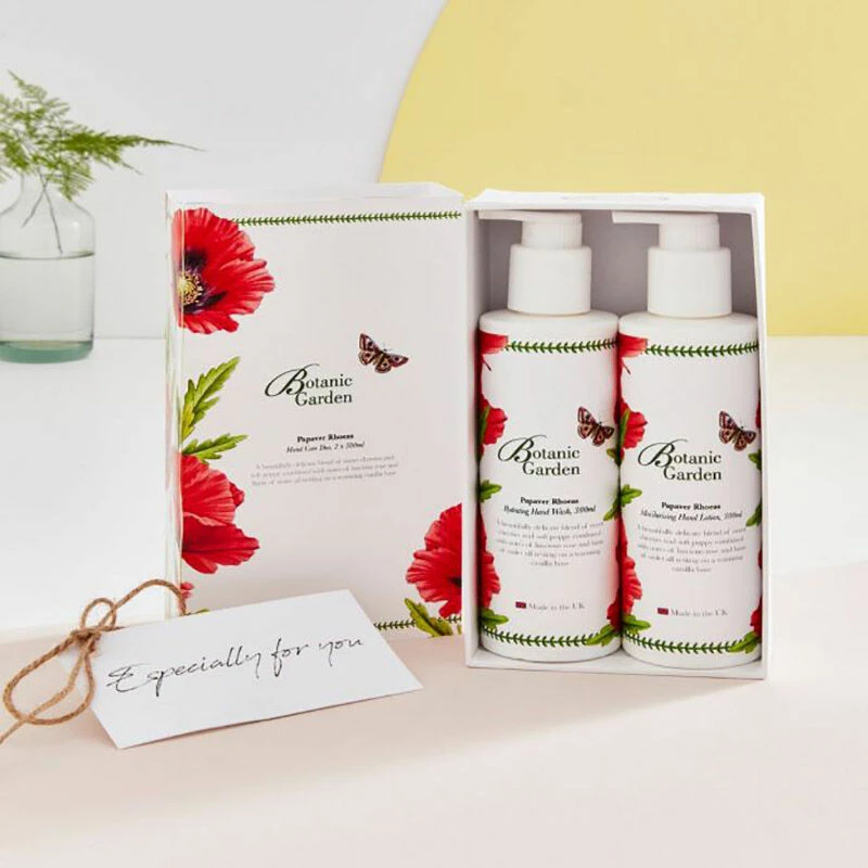 Botanic Garden Poppy Hand Wash & Lotion Gift Set 5 Botanic Garden Poppy Hand Wash & Lotion Gift Set - Image 5