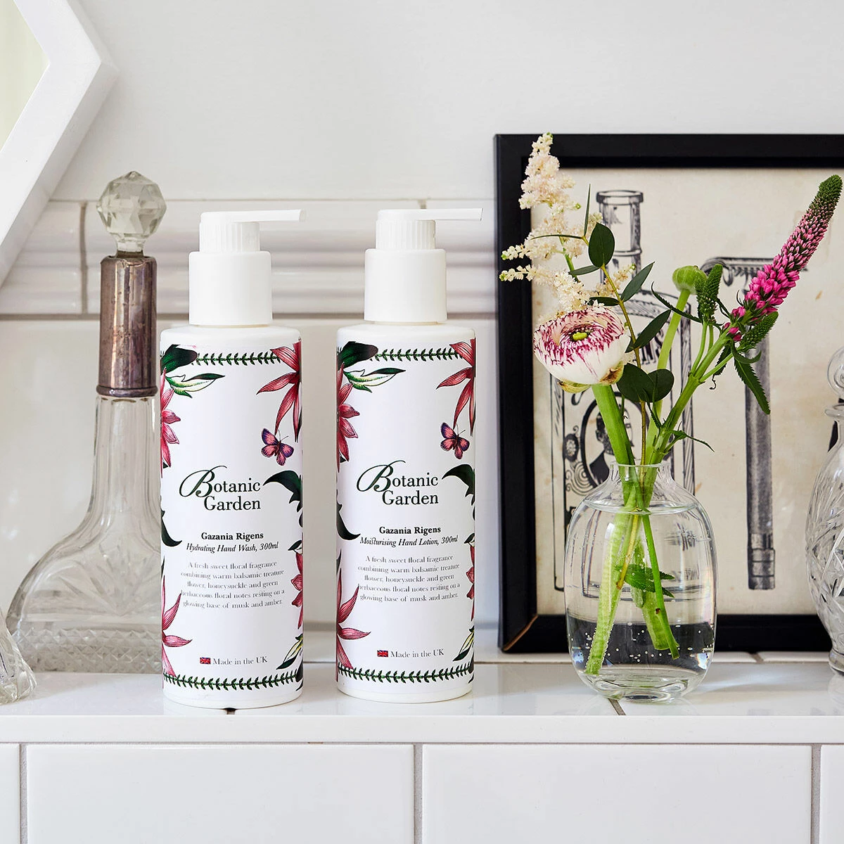 Botanic Garden Treasure Flower Hand Wash & Lotion Gift Set 6 Botanic Garden Treasure Flower Hand Wash & Lotion Gift Set - Image 6