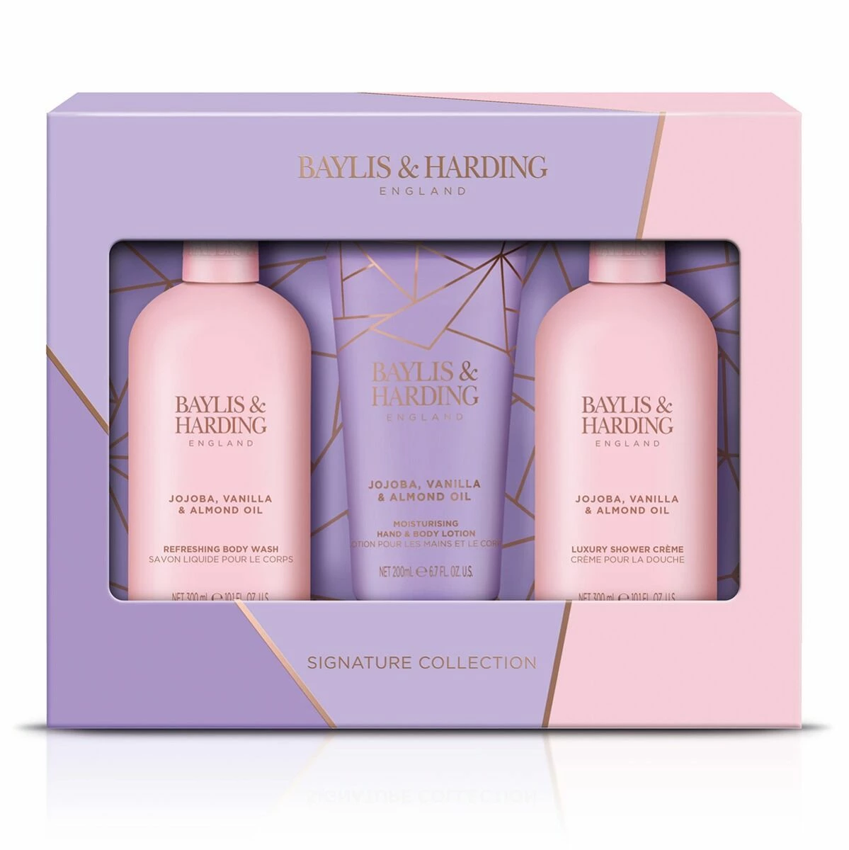 Baylis & Harding Jojoba, Vanilla & Almond Oil 3 Piece Gift Set 1 Baylis & Harding Jojoba, Vanilla & Almond Oil 3 Piece Gift Set