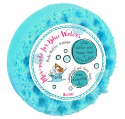 Bomb Cosmetics Mer-Made For Blue Waters Body Buffer 200g Shower Soap