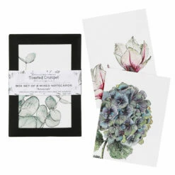 Toasted Crumpet ‘Botanicals’ Notecards Mixed Set Of 8