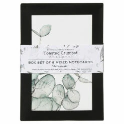 Toasted Crumpet ‘Botanicals’ Notecards Mixed Set Of 8 13 Toasted Crumpet ‘Botanicals’ Notecards Mixed Set Of 8 -gifts shop bx03 toasted crumpet botanicals notecards mixed set of 8 2