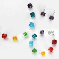 Carrie Elspeth Purple Shine Earrings -gifts shop carrie elspeth 1646 shine rainbow group 07 v2 s