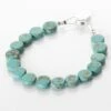 Carrie Elspeth Turquoise Mosaic Coins Bracelet