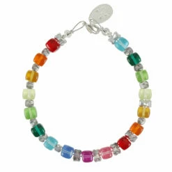 Carrie Elspeth Rainbow Sparkle Bracelet -gifts shop carrie elspeth b1565 1567 rainbow sparkle bracelet 1