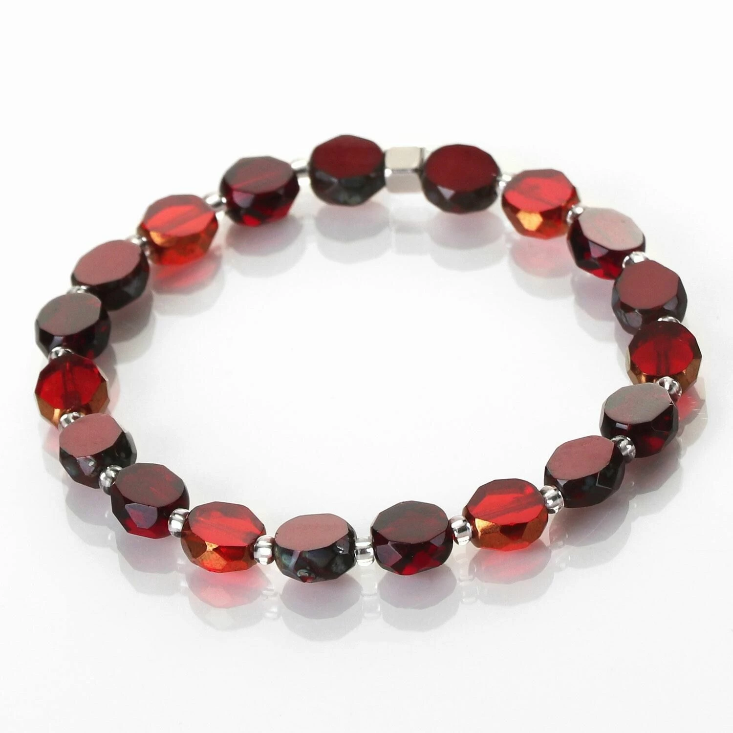 Carrie Elspeth Red Bohemian Bracelet 1 Carrie Elspeth Red Bohemian Bracelet