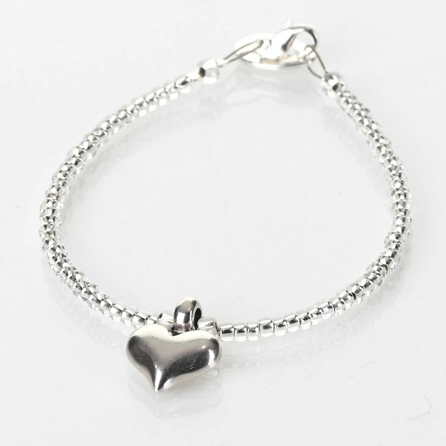 Carrie Elspeth Silver Heart Strings Bracelet 2 Carrie Elspeth Silver Heart Strings Bracelet - Image 2