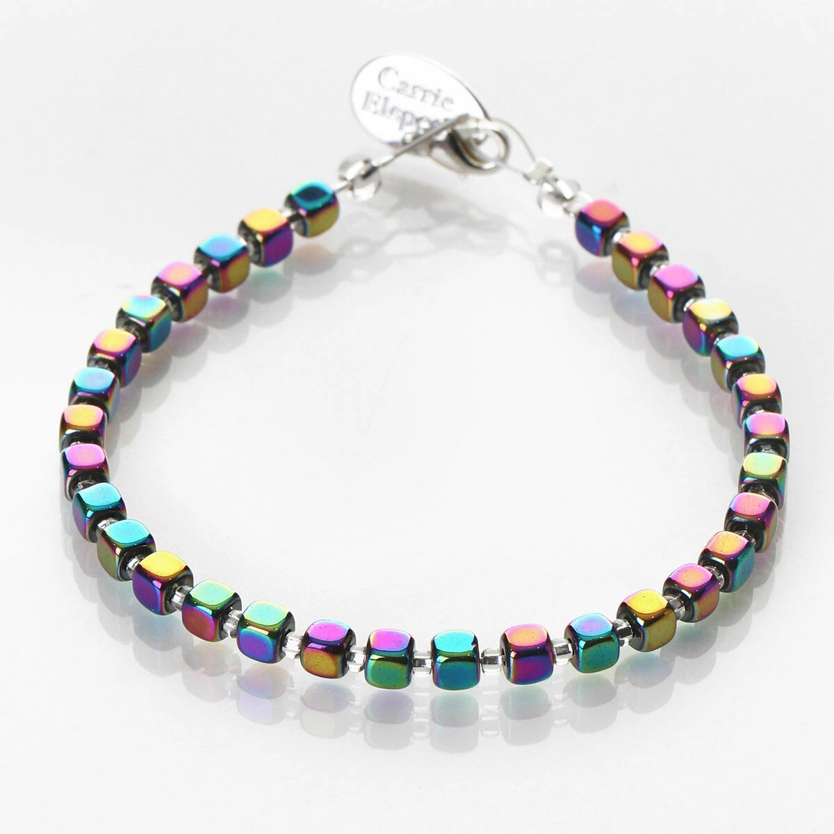 Carrie Elspeth Spectrum Cubes Bracelet 2 Carrie Elspeth Spectrum Cubes Bracelet - Image 2