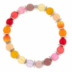 Carrie Elspeth Fall Rainbow Globes Bracelet