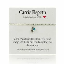 Carrie Elspeth Good Friends Sentiment Bracelet