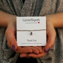 Carrie Elspeth Thank You Sentiment Bracelet 7 Carrie Elspeth Thank You Sentiment Bracelet -gifts shop carrie elspeth bb100 sentiments bracelet lifestyle