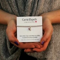 Carrie Elspeth Something Wonderful Sentiment Bracelet -gifts shop carrie elspeth bb101 sentiments bracelet lifestyle