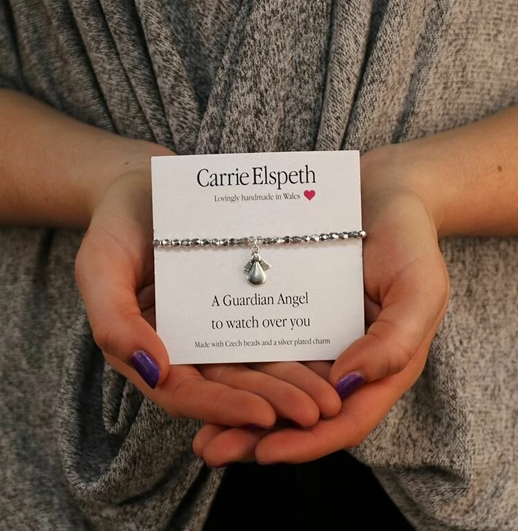 Carrie Elspeth A Guardian Angel Sentiment Bracelet 4 Carrie Elspeth A Guardian Angel Sentiment Bracelet - Image 4