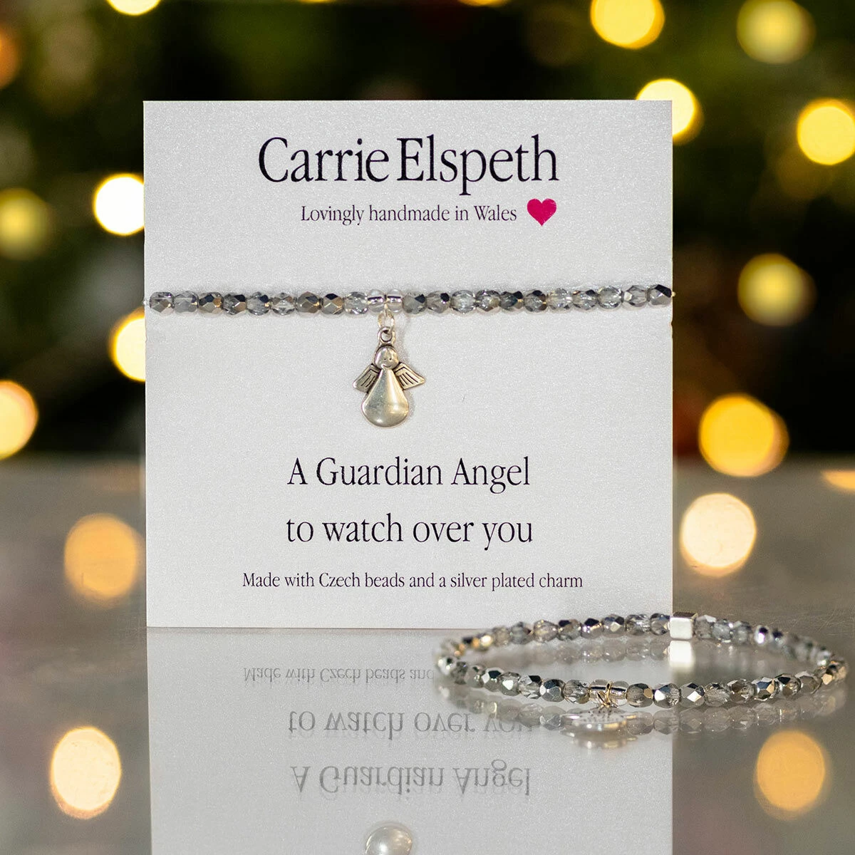 Carrie Elspeth A Guardian Angel Sentiment Bracelet 2 Carrie Elspeth A Guardian Angel Sentiment Bracelet - Image 2