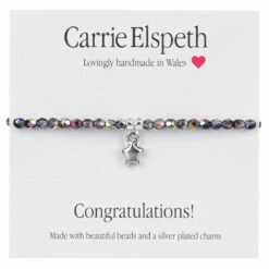 Carrie Elspeth ‘Congratulations!’ Sentiment Bracelet