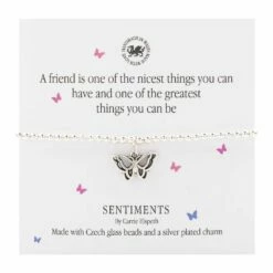 Carrie Elspeth ‘One Of The Nicest Things’ Friend Sentiments Bracelet