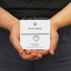 Carrie Elspeth ‘For My Bestie’ Sentiment Bracelet 5 Carrie Elspeth ‘For My Bestie’ Sentiment Bracelet -gifts shop carrie elspeth bb259 for my bestie sentiments bracelet lifestyle