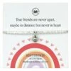 Carrie Elspeth True Friends Sentiment Bracelet