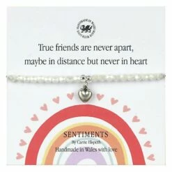 Carrie Elspeth True Friends Sentiment Bracelet