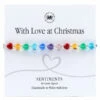 Carrie Elspeth With Love At Christmas Sentiment Bracelet