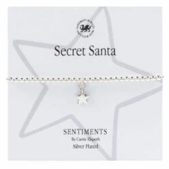 Carrie Elspeth Secret Santa Sentiment Bracelet