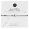 Carrie Elspeth Capricorn Zodiac Sentiment Bracelet