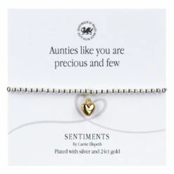 Carrie Elspeth ‘Aunties Like You’ Sentiment Bracelet