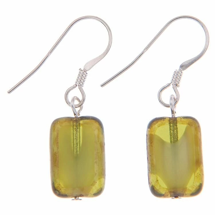 Carrie Elspeth Picasso Rainbow Green Earrings 1 Carrie Elspeth Picasso Rainbow Green Earrings