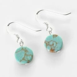 Carrie Elspeth Turquoise Mosaic Coins Earrings