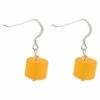 Carrie Elspeth Yellow Frosted Earrings