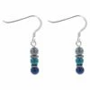 Carrie Elspeth Blues Miracle & Haematite Earrings