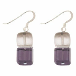 Carrie Elspeth Carrie Elspeth Purple Midnight Deluxe Earrings