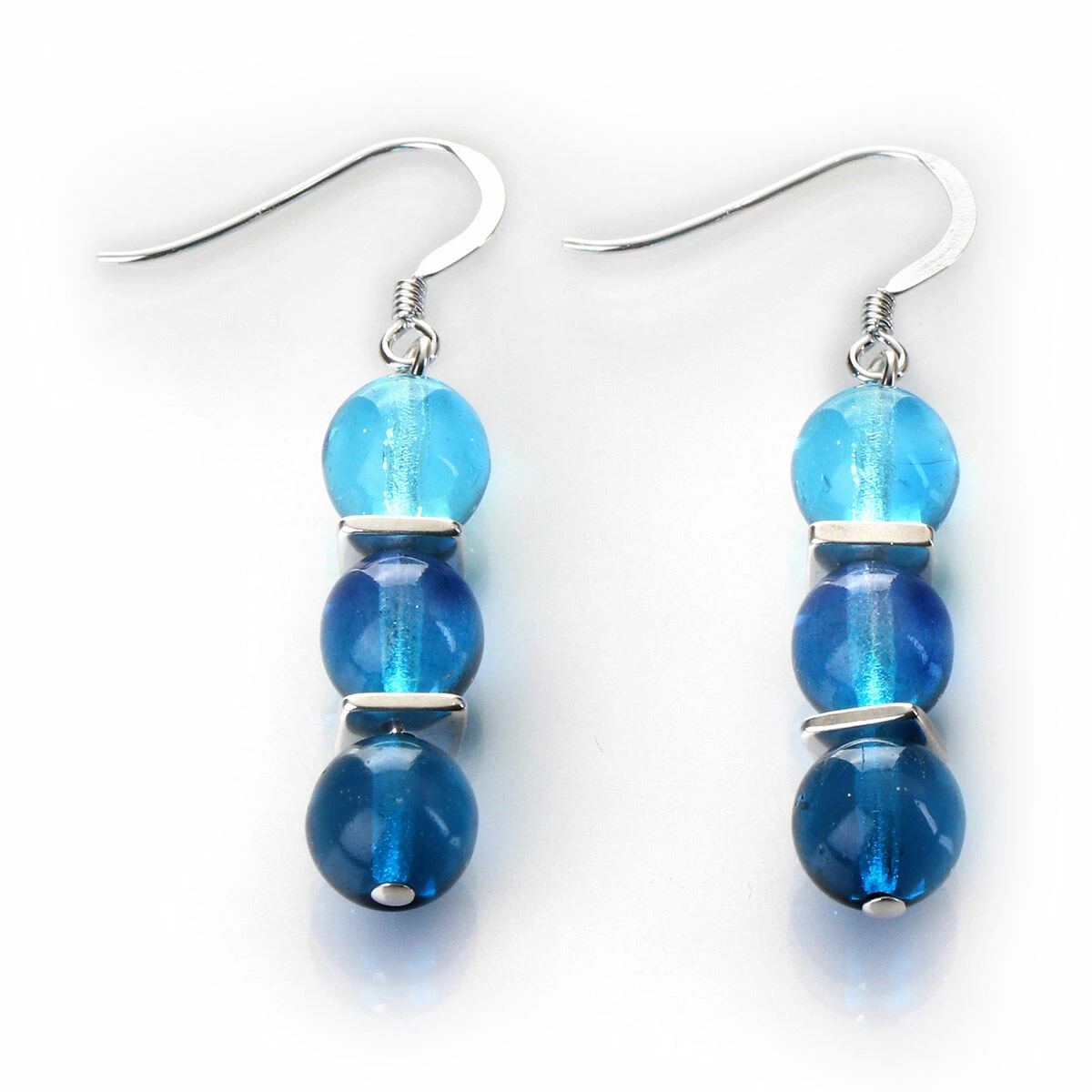 Carrie Elspeth Blue Globes Earrings 2 Carrie Elspeth Blue Globes Earrings - Image 2