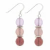 Carrie Elspeth Purple Globes Earrings