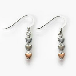 Carrie Elspeth Cariad Hearts Earrings -gifts shop carrie elspeth eh1751 53 cariad heart earrings