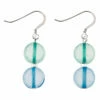Carrie Elspeth Blue/Green Pastel Candy Earrings