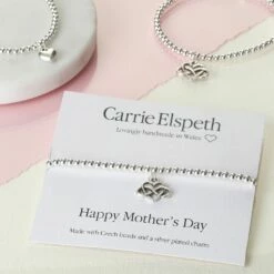 Carrie Elspeth ‘Happy Mother’s Day’ Sentiment Bracelet 7 Carrie Elspeth ‘Happy Mother’s Day’ Sentiment Bracelet -gifts shop carrie elspeth mothers day sentiment bracelets 1