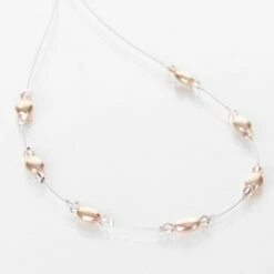 Carrie Elspeth Ivory Pearl & Crystal Bridal Necklace -gifts shop carrie elspeth n1613 ivory pearl crystal bridal necklace 2