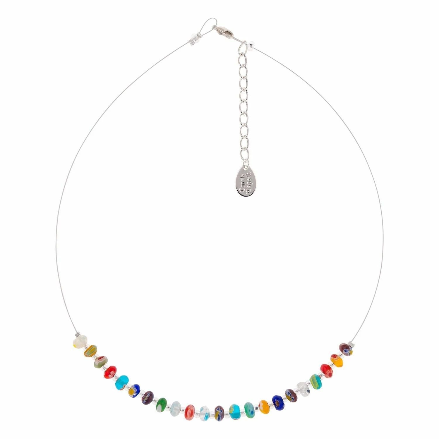 Carrie Elspeth Spring Millefiori Link Necklace 2 Carrie Elspeth Spring Millefiori Link Necklace - Image 2