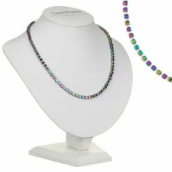 Carrie Elspeth Spectrum Cubes Full Necklace