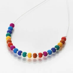 Carrie Elspeth Rainbow Carnival Links Necklace -gifts shop carrie elspeth n1734 rainbow carnival full necklace