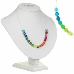 Carrie Elspeth Rainbow Globes Necklace