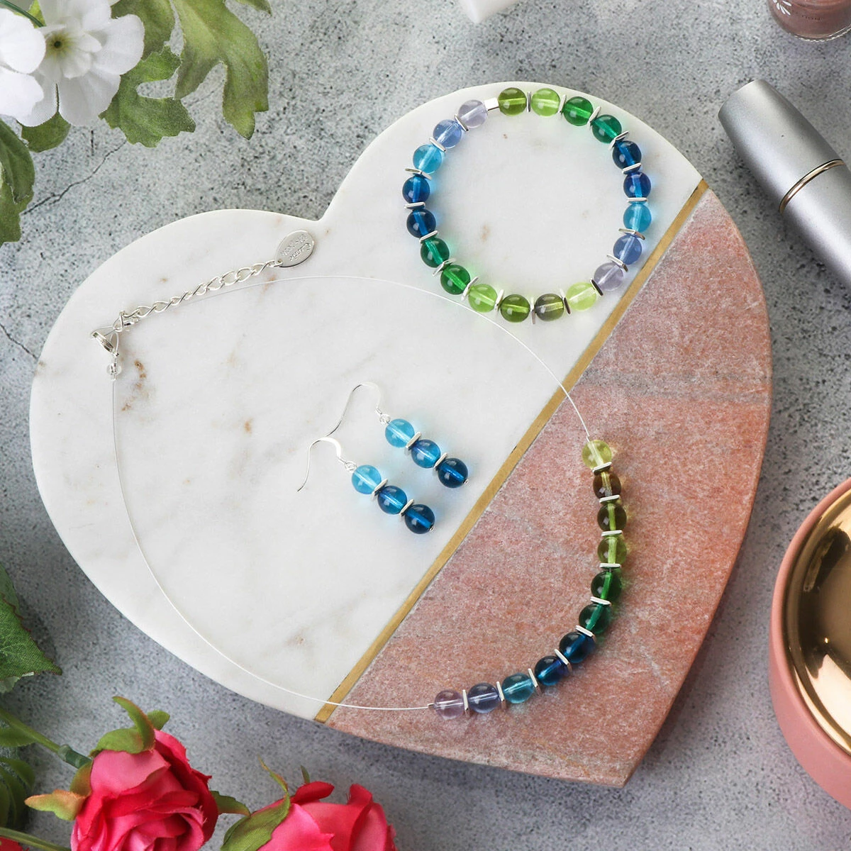 Carrie Elspeth Blue Globes Earrings 3 Carrie Elspeth Blue Globes Earrings - Image 3