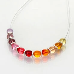 Carrie Elspeth Fall Rainbow Globes Necklace -gifts shop carrie elspeth n1737 fall rainbow globes necklace