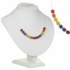 Carrie Elspeth Rainbow Wooden Cubes Links Necklace